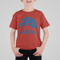 Arizona Skyline Pride T Shirt For Kid Gift For Basketball Fan