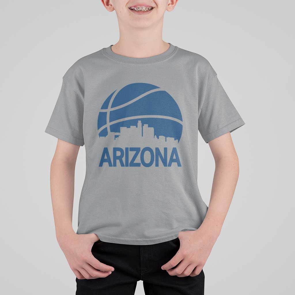 Arizona Skyline Pride T Shirt For Kid Gift For Basketball Fan