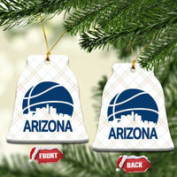 Arizona Skyline Pride Ceramic Ornament Gift For Basketball Fan