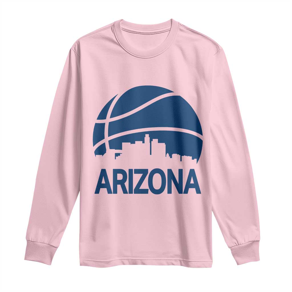 Arizona Skyline Pride Long Sleeve Shirt Gift For Basketball Fan