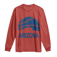 Arizona Skyline Pride Long Sleeve Shirt Gift For Basketball Fan