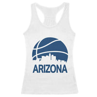 Arizona Skyline Pride Racerback Tank Top Gift For Basketball Fan