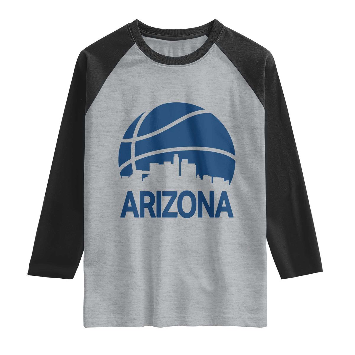 Arizona Skyline Pride Raglan Shirt Gift For Basketball Fan