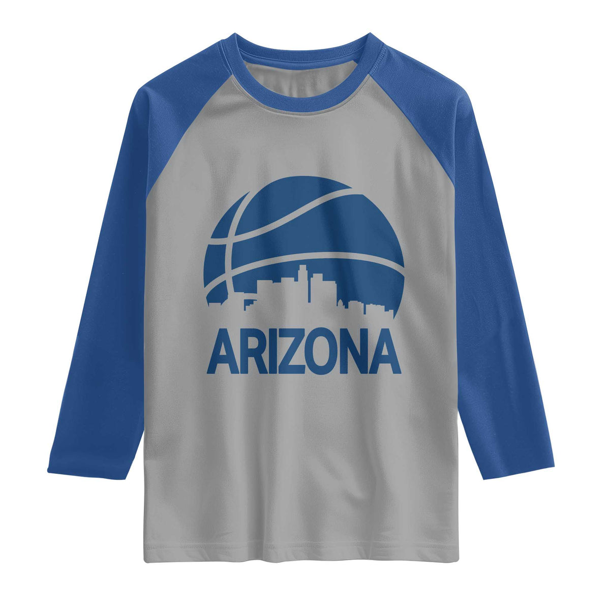 Arizona Skyline Pride Raglan Shirt Gift For Basketball Fan