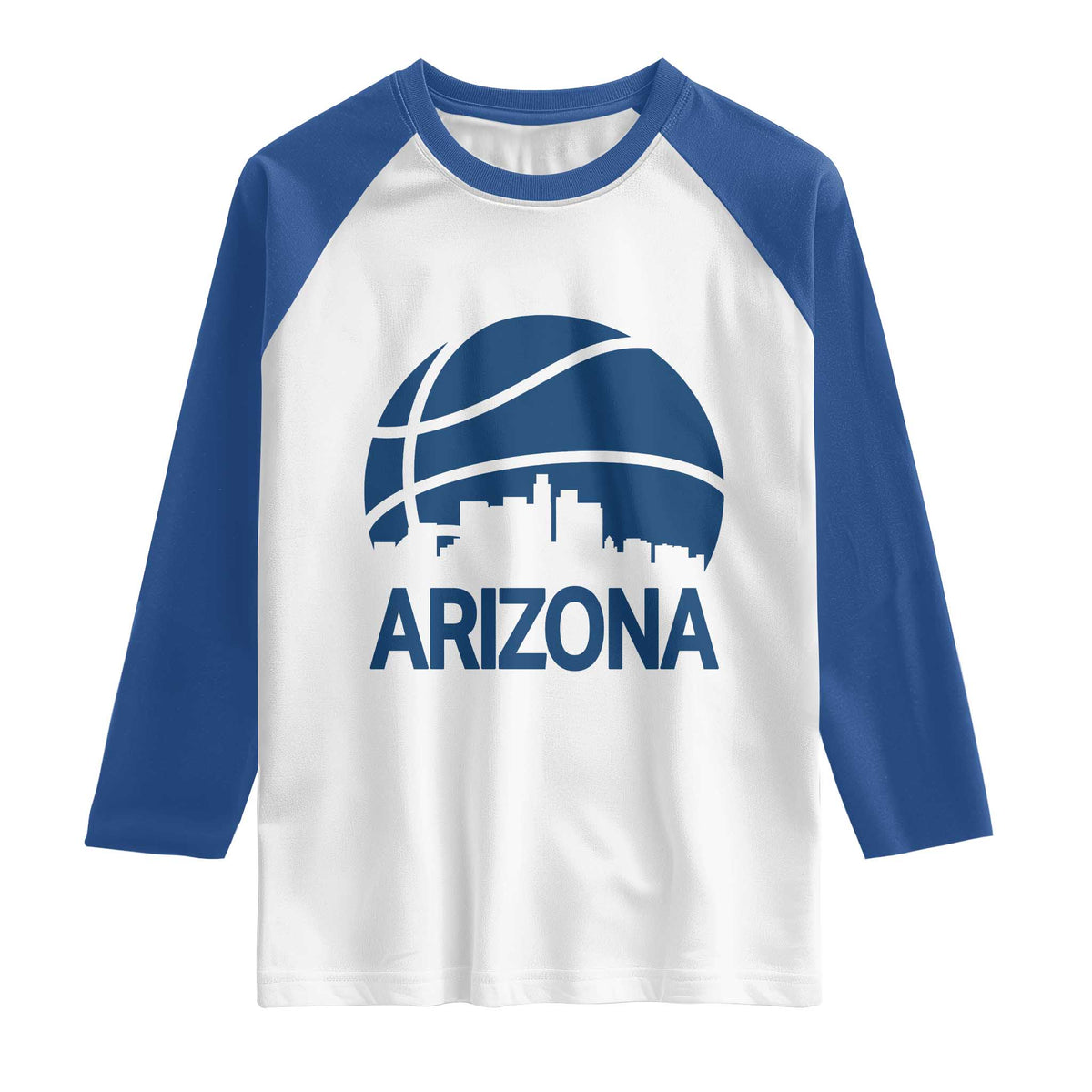 Arizona Skyline Pride Raglan Shirt Gift For Basketball Fan