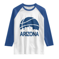 Arizona Skyline Pride Raglan Shirt Gift For Basketball Fan