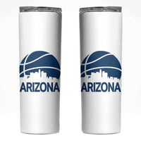 Arizona Skyline Pride Skinny Tumbler Gift For Basketball Fan