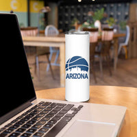 Arizona Skyline Pride Skinny Tumbler Gift For Basketball Fan