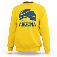 Arizona Skyline Pride Sweatshirt Gift For Basketball Fan