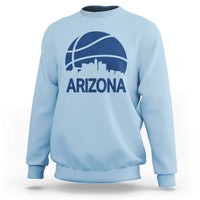 Arizona Skyline Pride Sweatshirt Gift For Basketball Fan