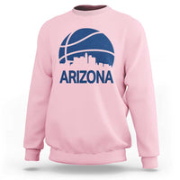 Arizona Skyline Pride Sweatshirt Gift For Basketball Fan