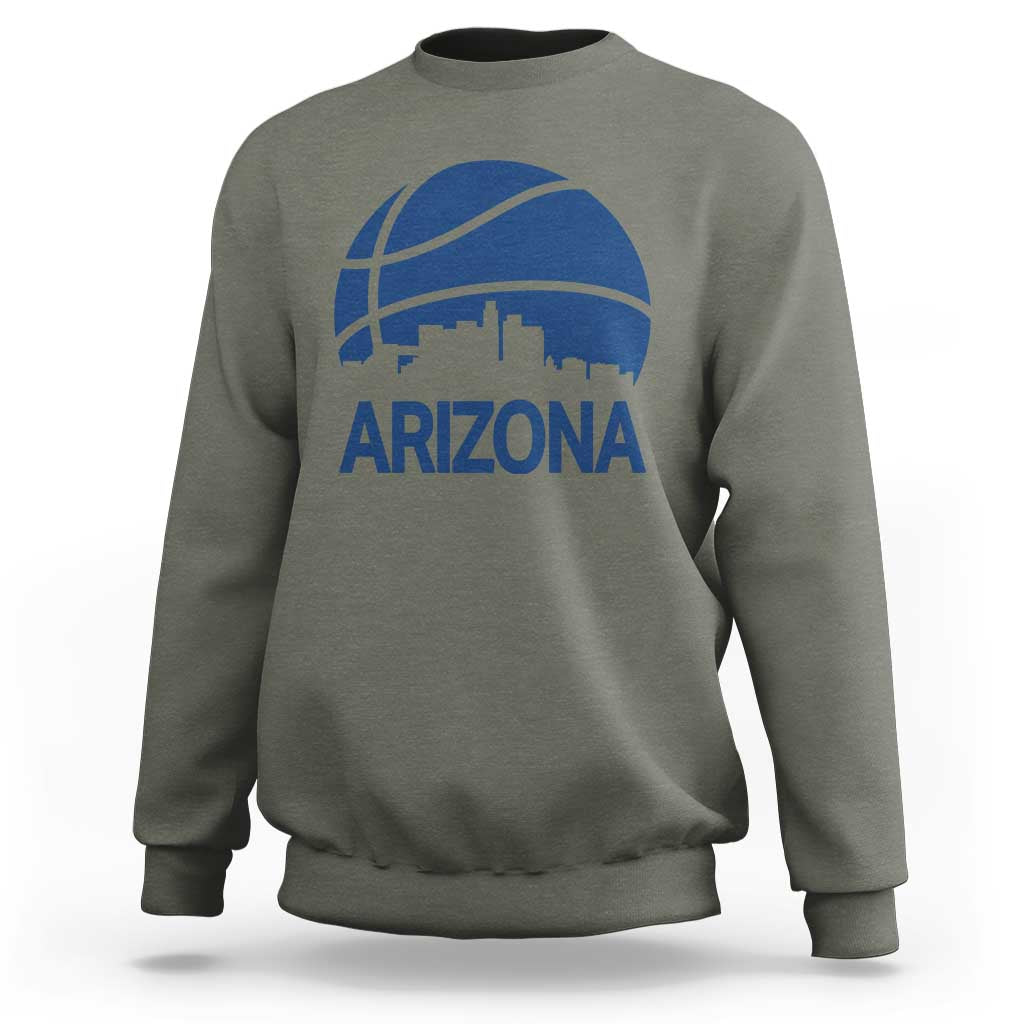 Arizona Skyline Pride Sweatshirt Gift For Basketball Fan