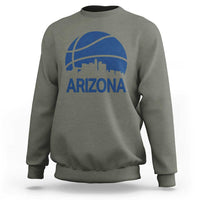 Arizona Skyline Pride Sweatshirt Gift For Basketball Fan