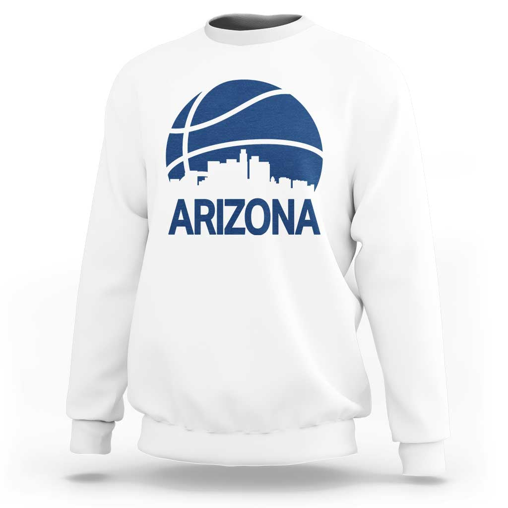 Arizona Skyline Pride Sweatshirt Gift For Basketball Fan