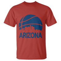 Arizona Skyline Pride T Shirt Gift For Basketball Fan