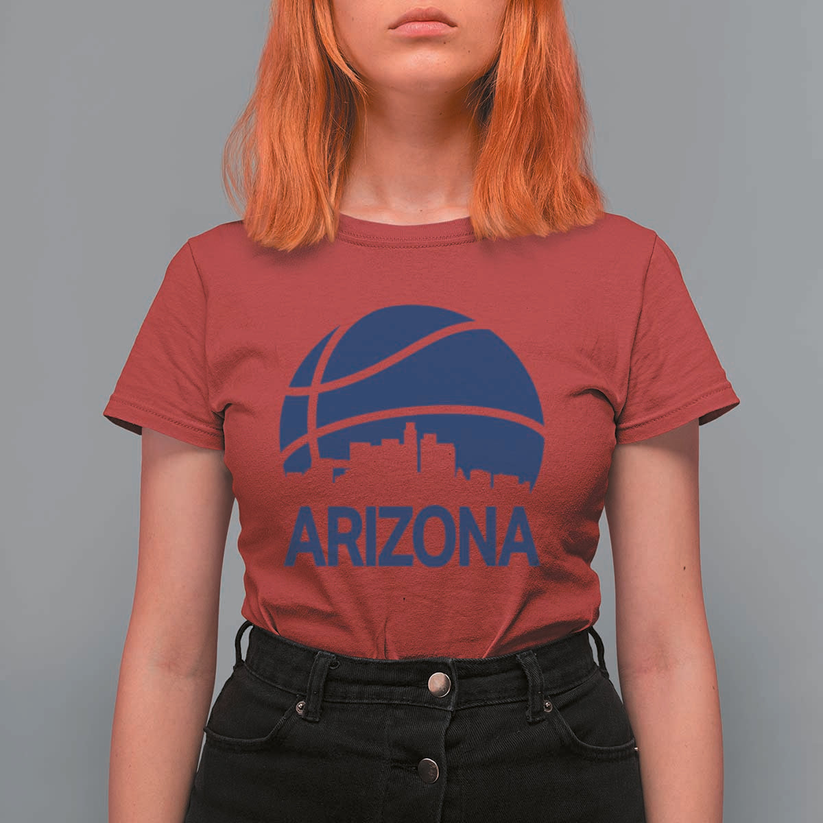 Arizona Skyline Pride T Shirt For Women Gift For Basketball Fan
