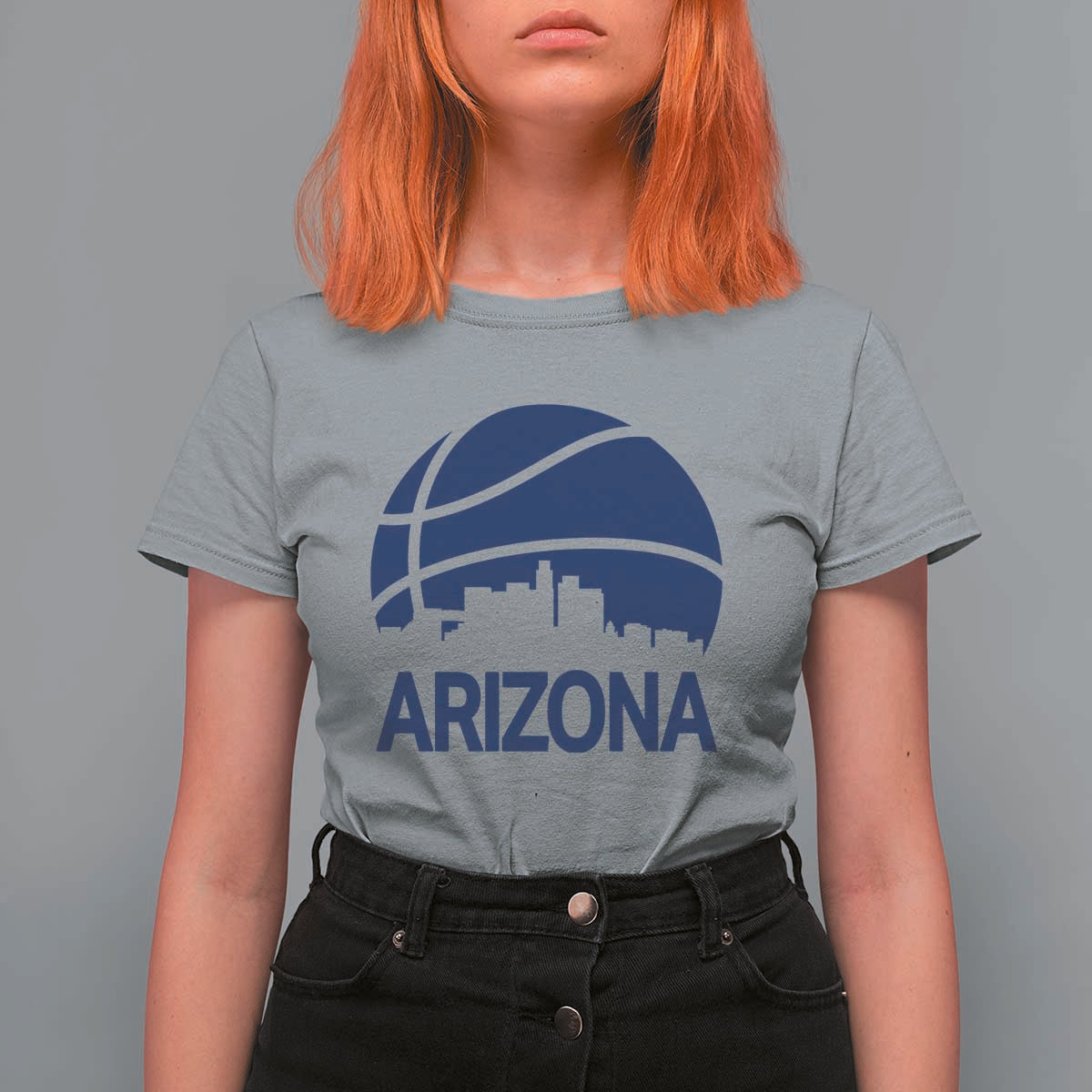Arizona Skyline Pride T Shirt For Women Gift For Basketball Fan
