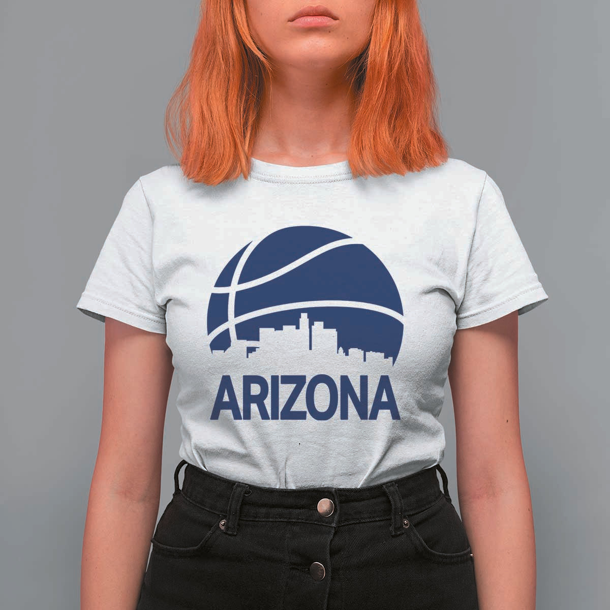 Arizona Skyline Pride T Shirt For Women Gift For Basketball Fan