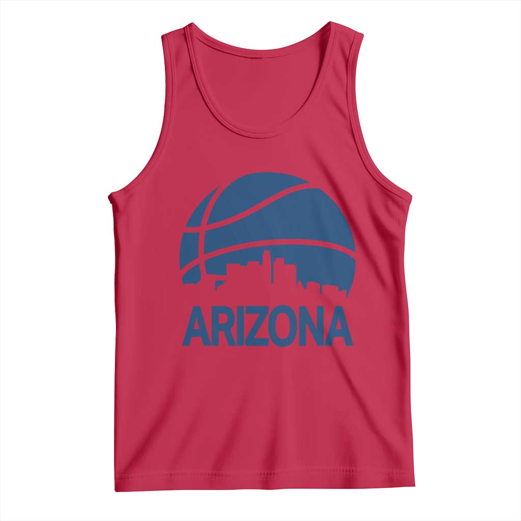 Arizona Skyline Pride Tank Top Gift For Basketball Fan