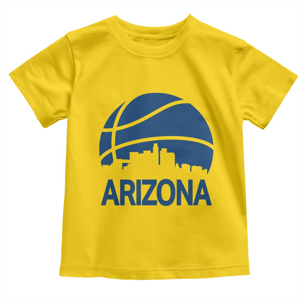 Arizona Skyline Pride Toddler T Shirt Gift For Basketball Fan