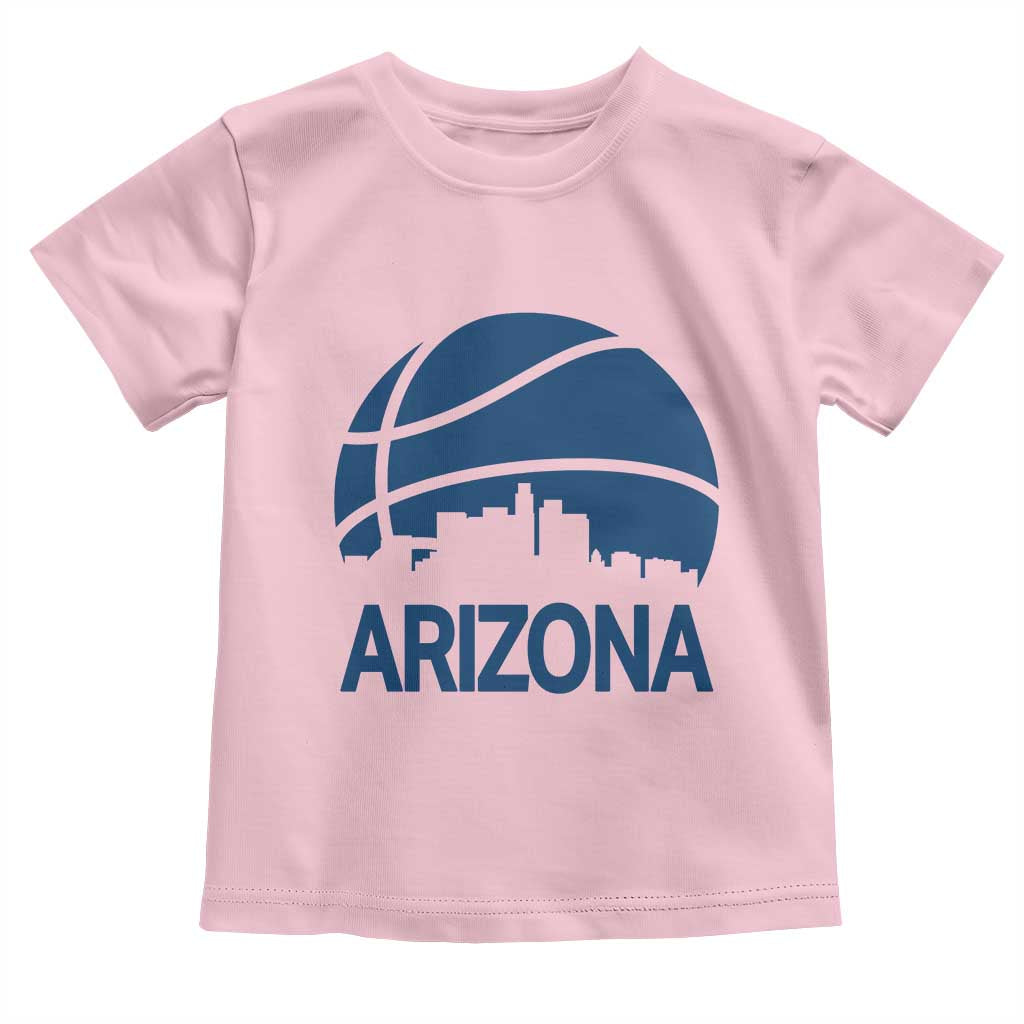 Arizona Skyline Pride Toddler T Shirt Gift For Basketball Fan