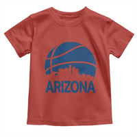 Arizona Skyline Pride Toddler T Shirt Gift For Basketball Fan