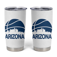 Arizona Skyline Pride Tumbler Cup Gift For Basketball Fan