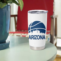 Arizona Skyline Pride Tumbler Cup Gift For Basketball Fan