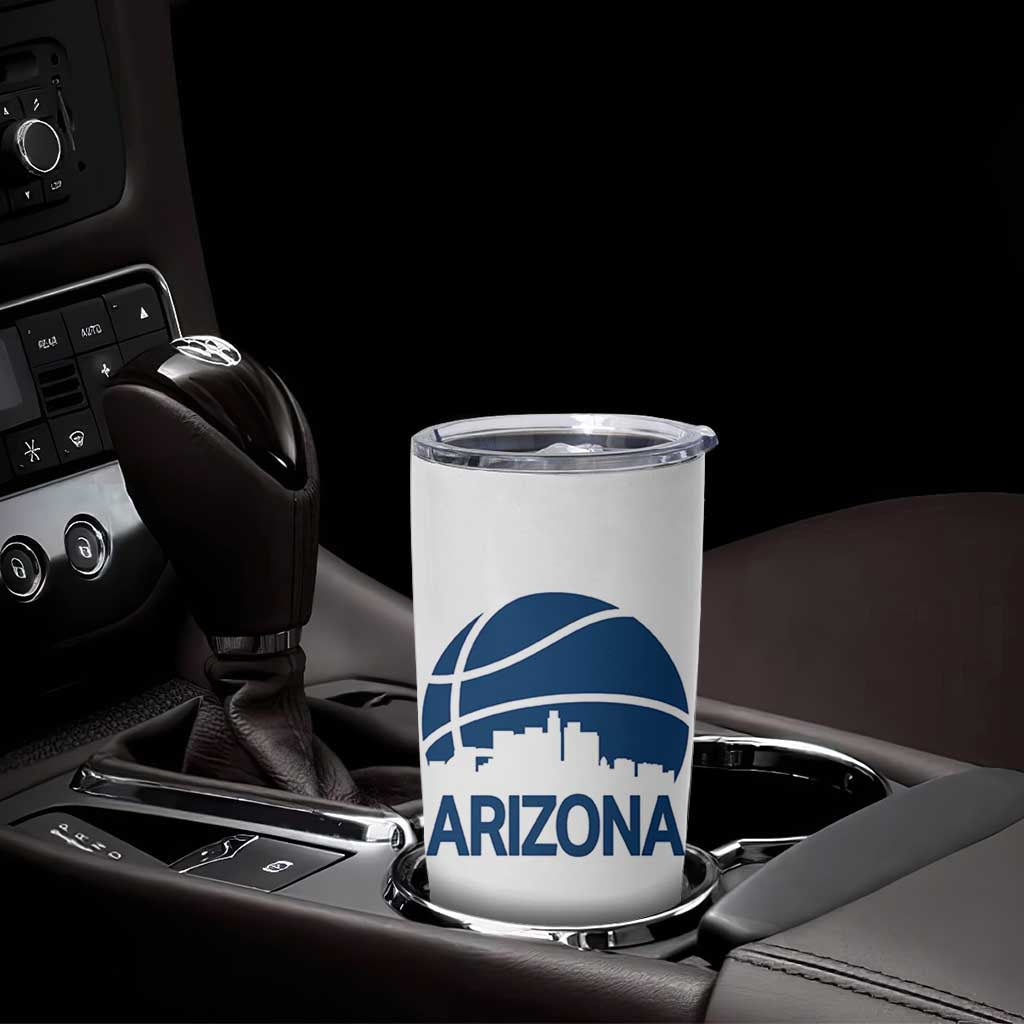 Arizona Skyline Pride Tumbler Cup Gift For Basketball Fan