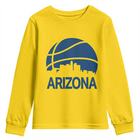 Arizona Skyline Pride Youth Sweatshirt Gift For Basketball Fan