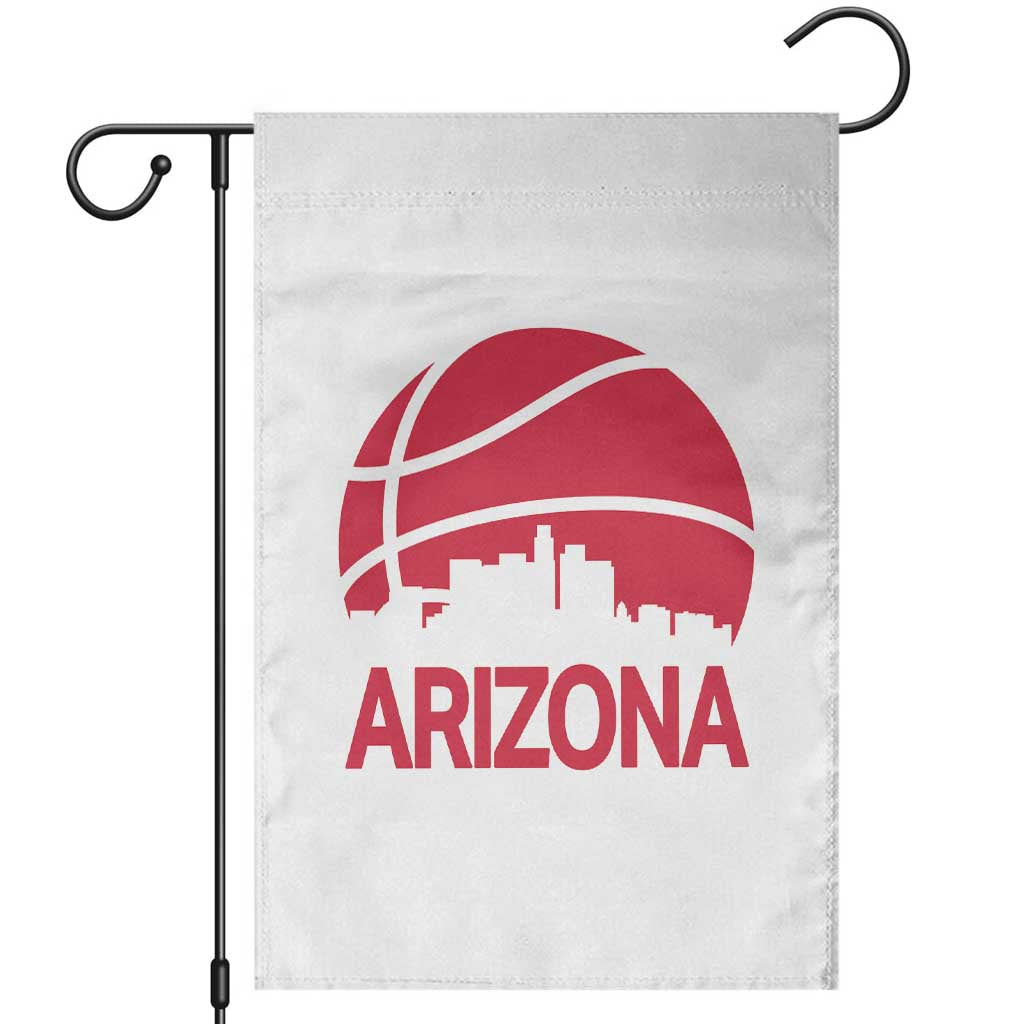 Arizona Skyline State Pride Garden Flag Modern Urban Hoops Basketball