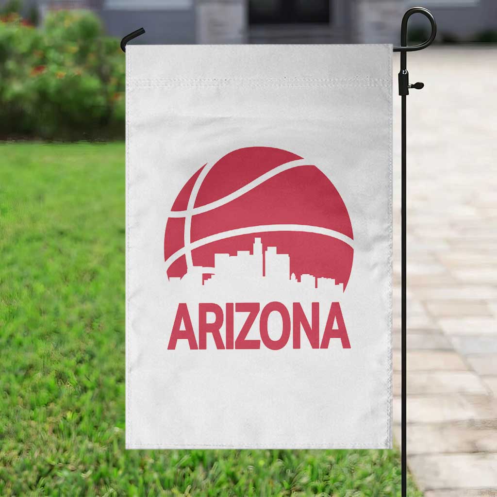Arizona Skyline State Pride Garden Flag Modern Urban Hoops Basketball