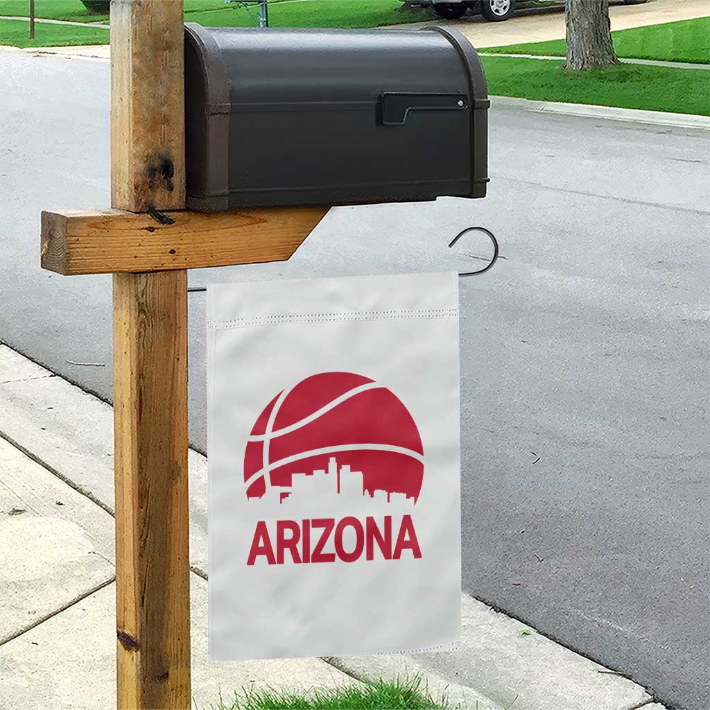 Arizona Skyline State Pride Garden Flag Modern Urban Hoops Basketball