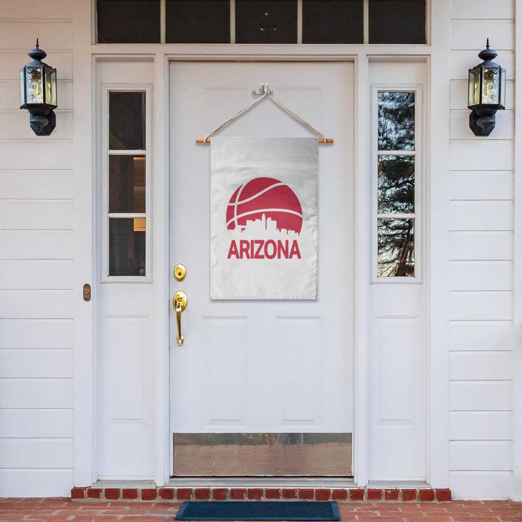 Arizona Skyline State Pride Garden Flag Modern Urban Hoops Basketball