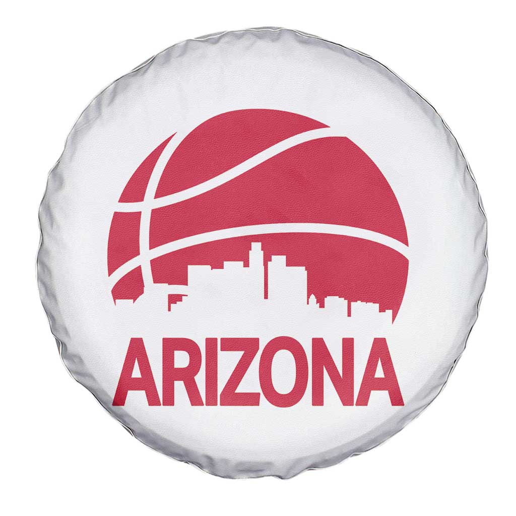 Arizona Skyline State Pride Spare Tire Cover Modern Urban Hoops Basketball