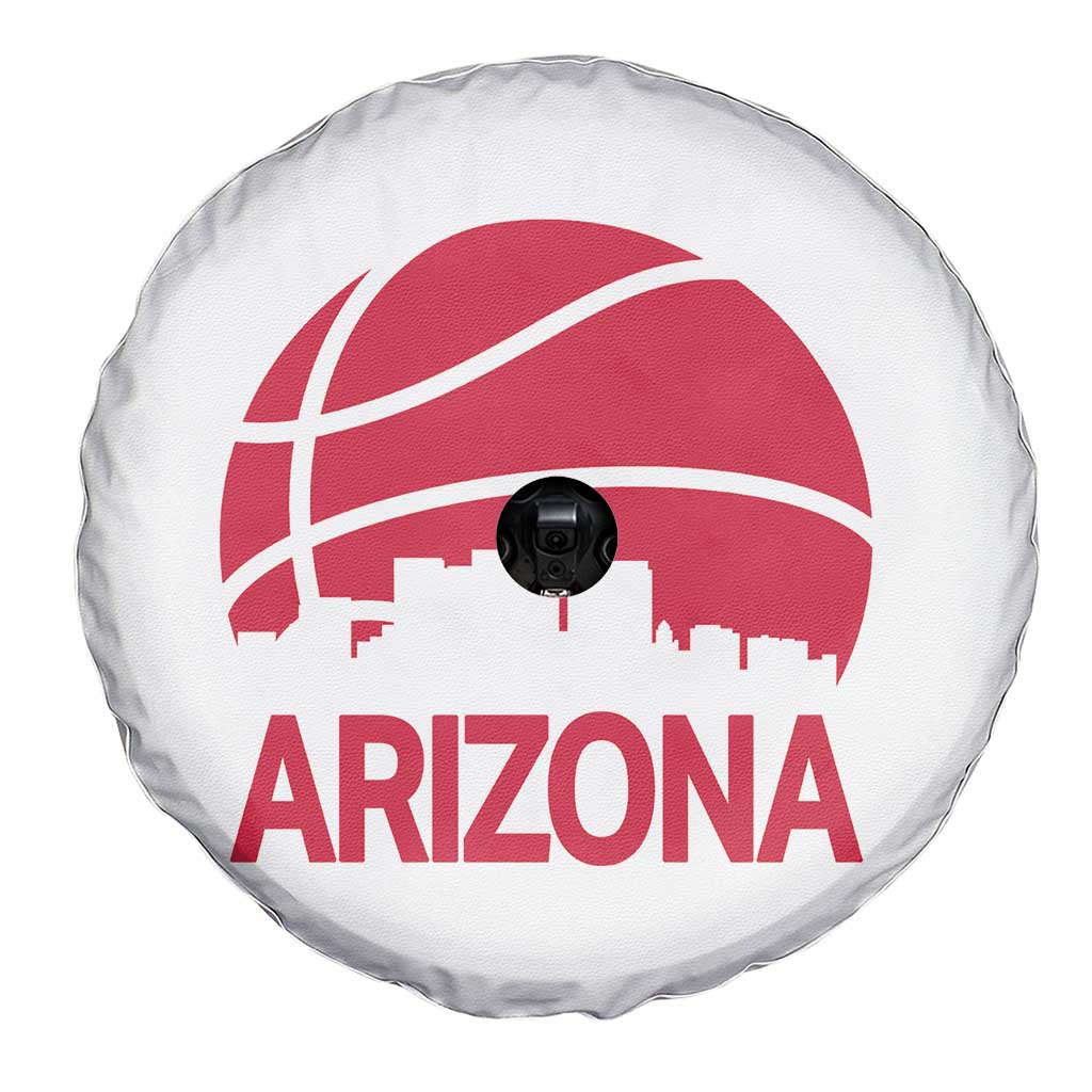 Arizona Skyline State Pride Spare Tire Cover Modern Urban Hoops Basketball