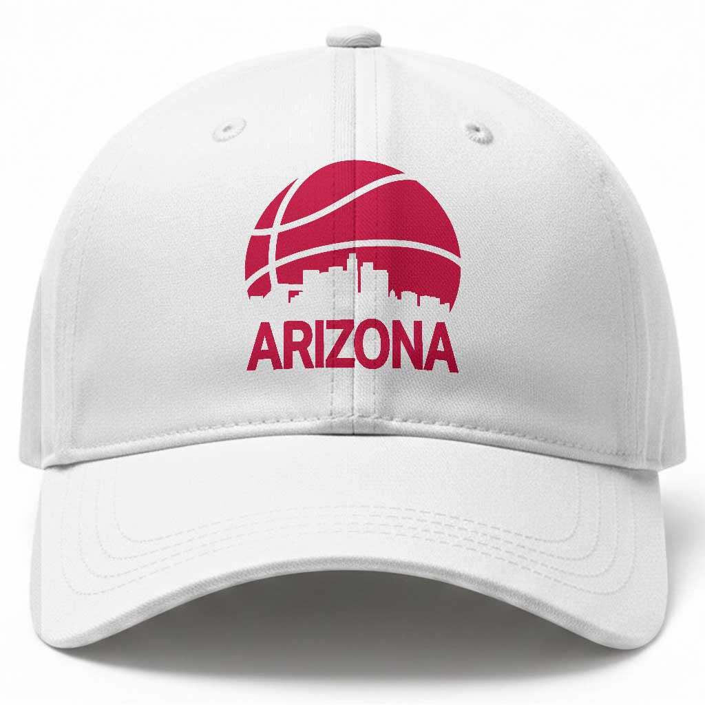 Arizona Skyline State Pride Baseball Cap Modern Urban Hoops Basketball
