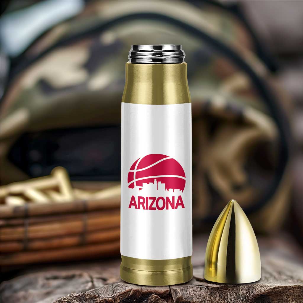 Arizona Skyline State Pride Bullet Tumbler Modern Urban Hoops Basketball