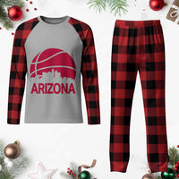 Arizona Skyline State Pride Plaid Pajama Set Modern Urban Hoops Basketball