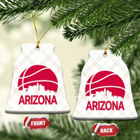 Arizona Skyline State Pride Ceramic Ornament Modern Urban Hoops Basketball