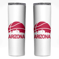 Arizona Skyline State Pride Skinny Tumbler Modern Urban Hoops Basketball