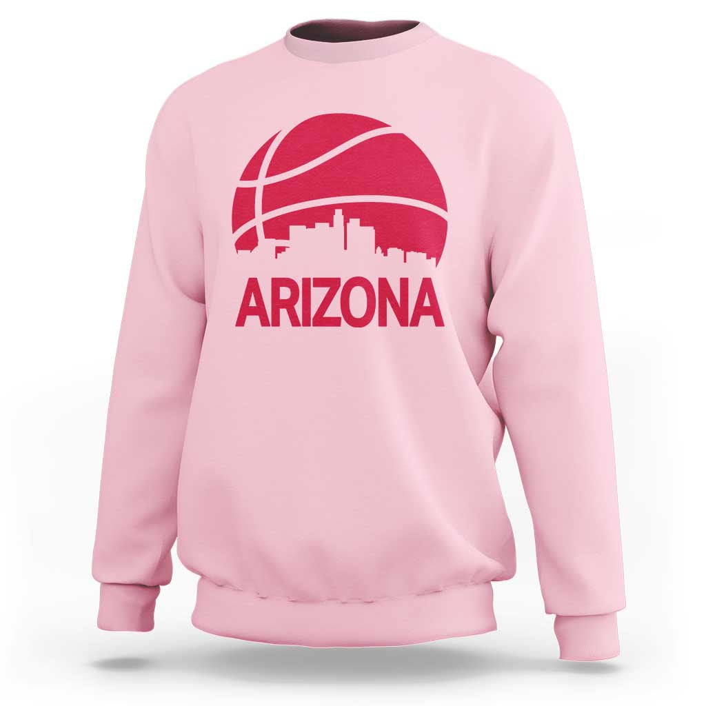 Arizona Skyline State Pride Sweatshirt Modern Urban Hoops Basketball