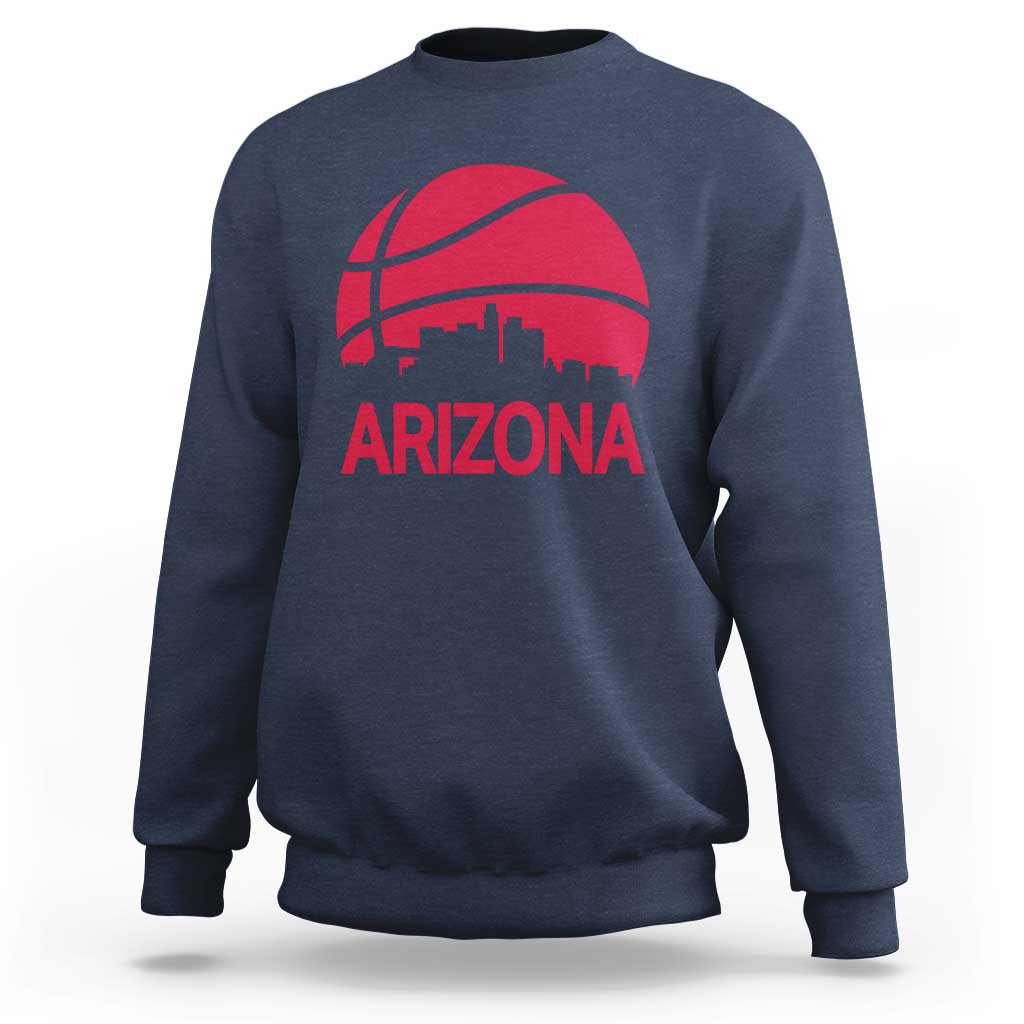 Arizona Skyline State Pride Sweatshirt Modern Urban Hoops Basketball