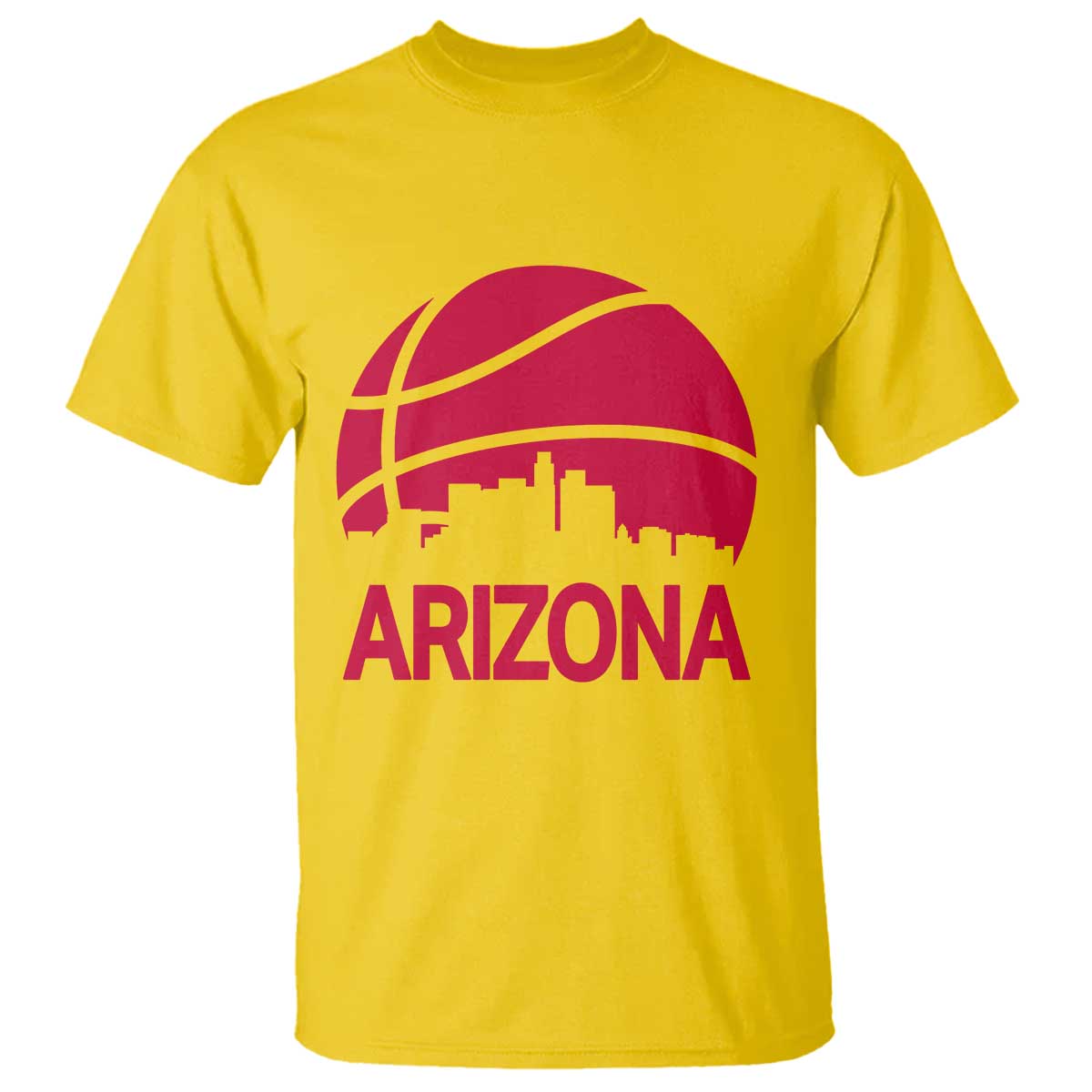 Arizona Skyline State Pride T Shirt Modern Urban Hoops Basketball