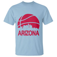 Arizona Skyline State Pride T Shirt Modern Urban Hoops Basketball