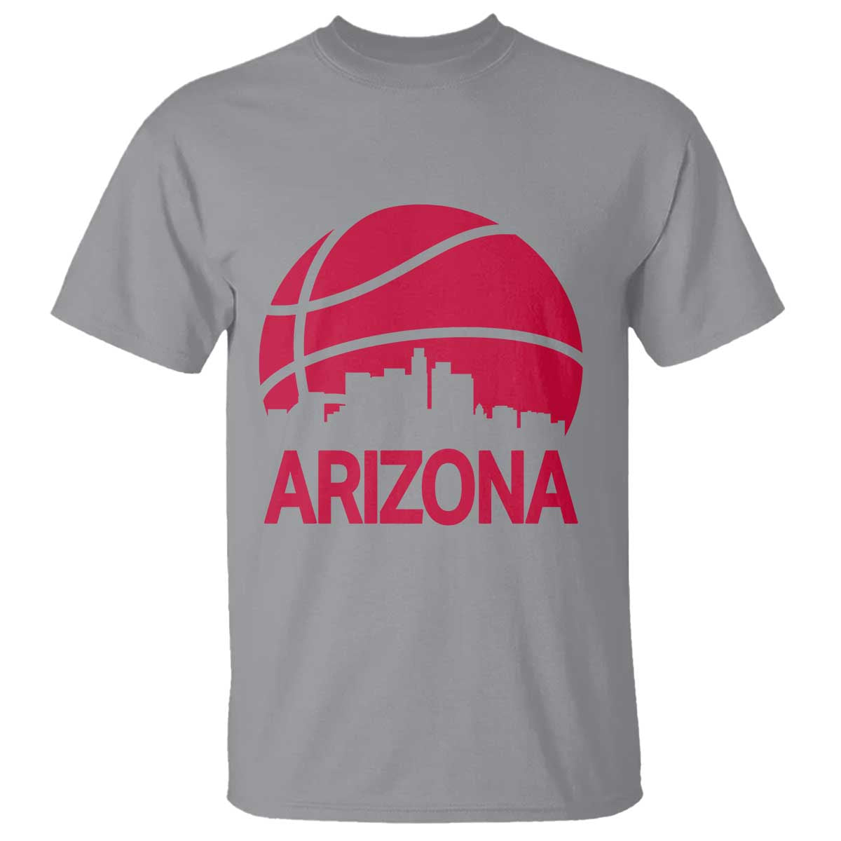 Arizona Skyline State Pride T Shirt Modern Urban Hoops Basketball