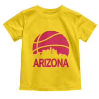 Arizona Skyline State Pride Toddler T Shirt Modern Urban Hoops Basketball