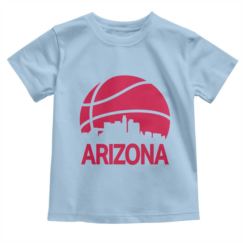 Arizona Skyline State Pride Toddler T Shirt Modern Urban Hoops Basketball
