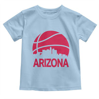 Arizona Skyline State Pride Toddler T Shirt Modern Urban Hoops Basketball