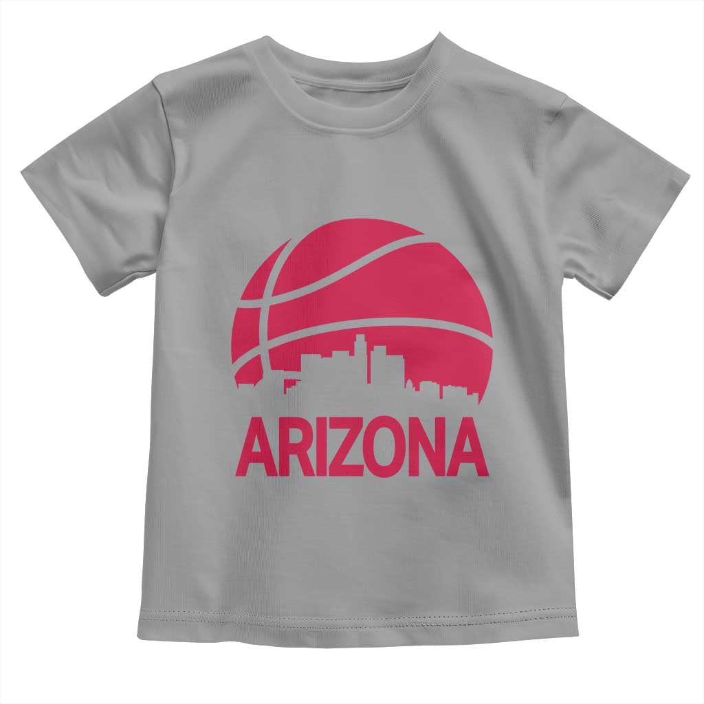Arizona Skyline State Pride Toddler T Shirt Modern Urban Hoops Basketball